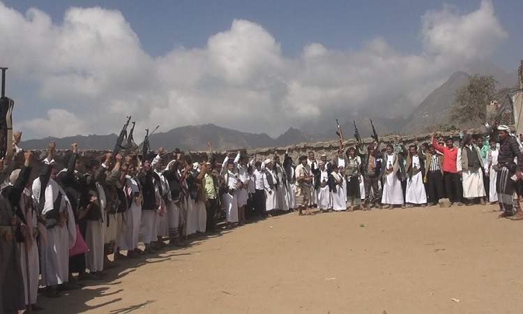 وقفات احتجاجية تندد باستمرار الحصار الأمريكي بالحديدة وريمة وحجة