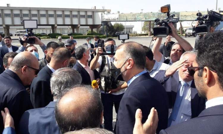 اللهيان يؤكد مواصلة دعم ايران لسوريا