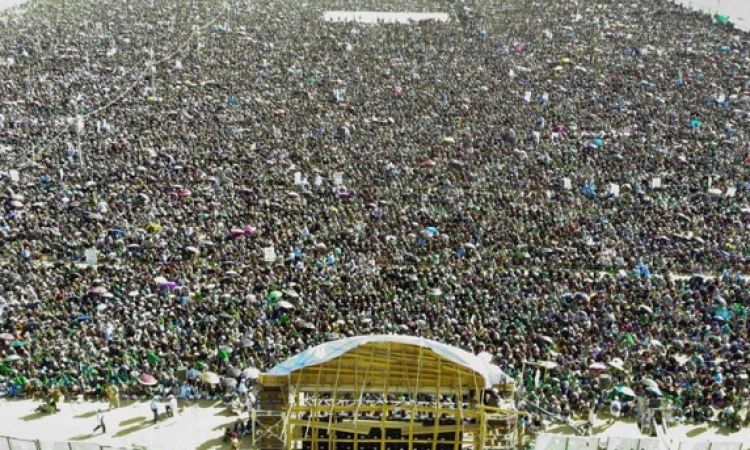 احتفال جماهيري مهيب في صعدة لإحياء ذكرى المولد النبوي