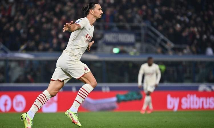 ميلان ينتزع صدارة الكالتشيو برباعية في شباك بولونيا