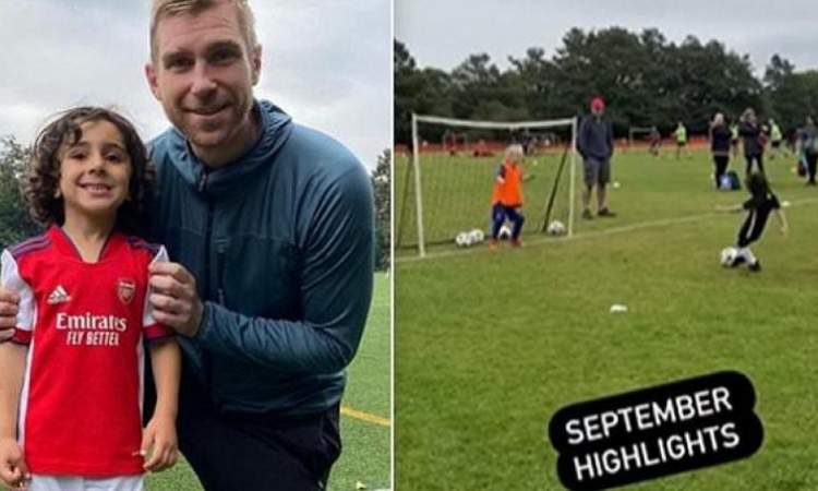 آرسنال يضم طفلاً عراقيا عمره 5 سنوات