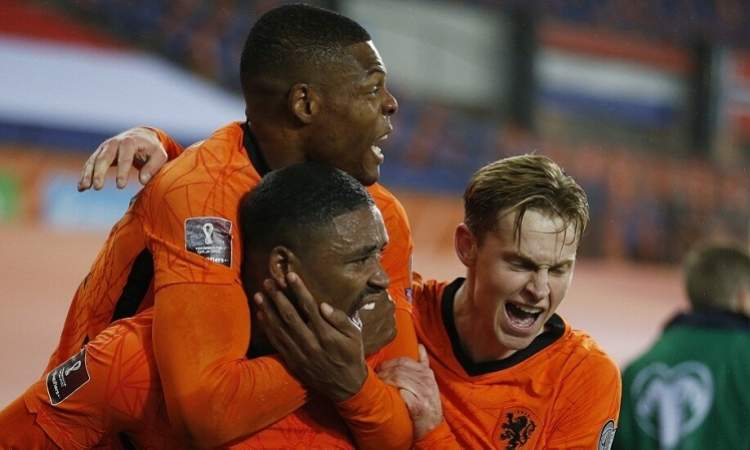 هولندا تتأهل إلى كأس العالم قطر 2022