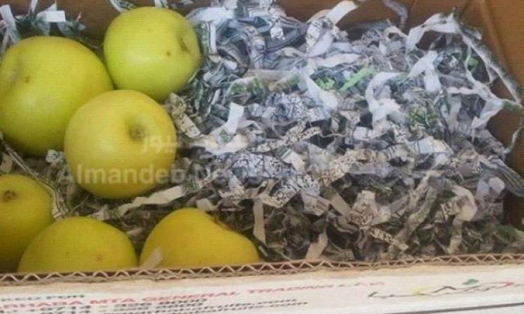 ضبط اول شحنة فواكه مستوردة تفعيلا لقرار الحظر