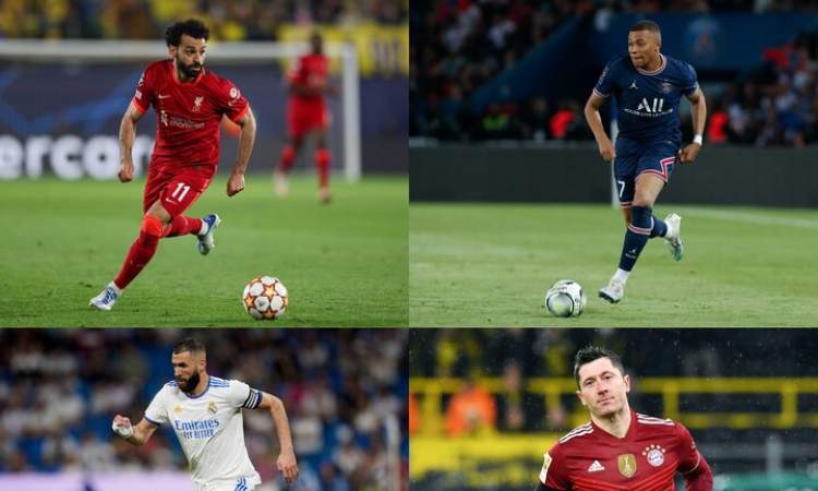 تعرف على الترتيب النهائي لأفضل 10 هدافين في الدوريات الاوروبية