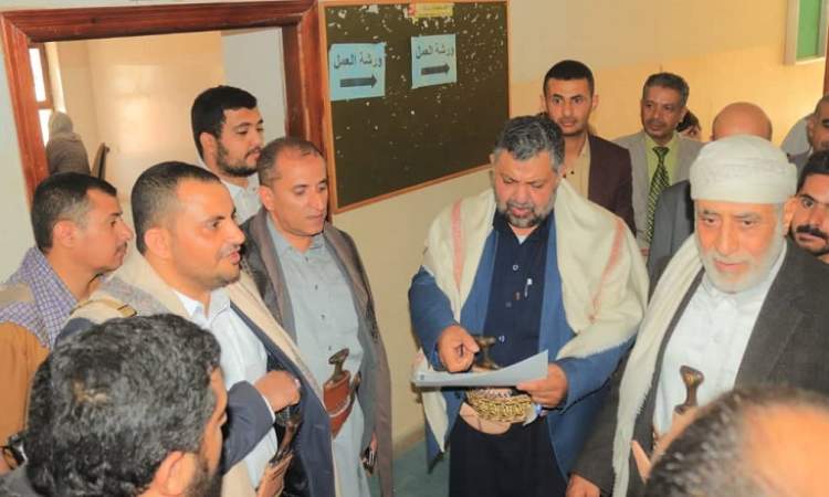 المؤيدي يزور مدرسة القدس الصيفية المغلقة بأمانة العاصمة