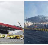 شاهد / منصة الاحتفالات بميدان السبعين بحلتها الجديدة (صور)