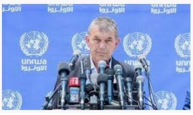 مفوض «الأونروا».. قرارات وقف التمويل يهدد العمل الإنساني في غزة