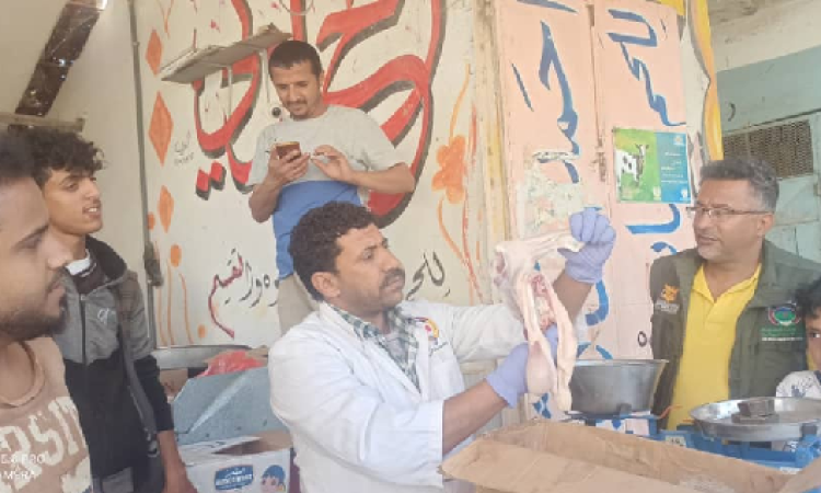 نزول ميداني لمنع ذبح إناث وصغار المواشي في أسواق بيع اللحوم في البيضاء