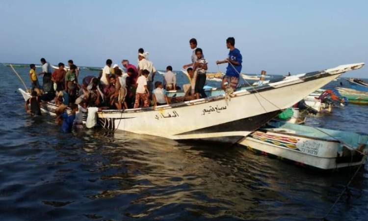 الافراج عن 17 صيادا يمنيا بعد احتجازهم في سجون اريترية 