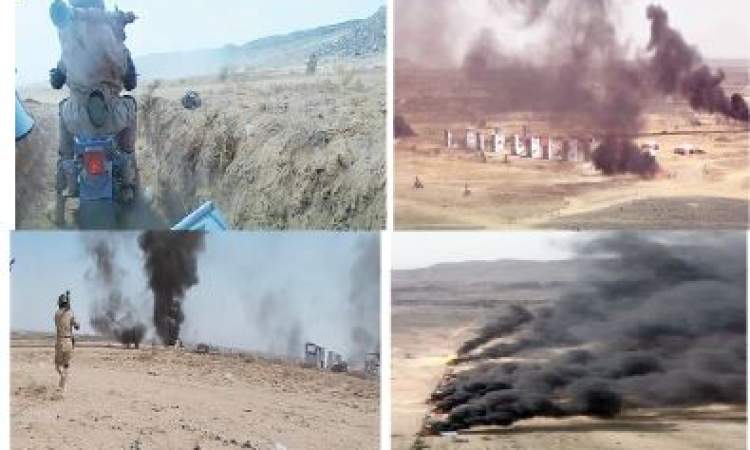 نفذتها قوات المنطقة العسكرية الرابعة بحضور رئيس هيئة الأركان العامة .. مناورة الطوفان المدمر تحاكي هجوماً واسعاً على مواقع العدو الافتراضية