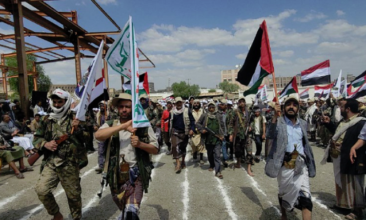 عرض شعبي لقوات التعبئة في رداع بمناسبة 21 سبتمبر