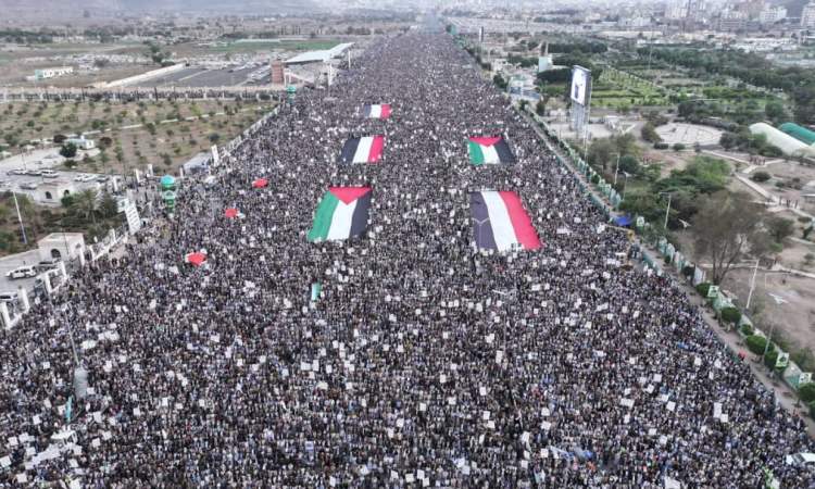 اليمنيون يحتشدون غدا في (600) ساحة ( نصرة لغزة)