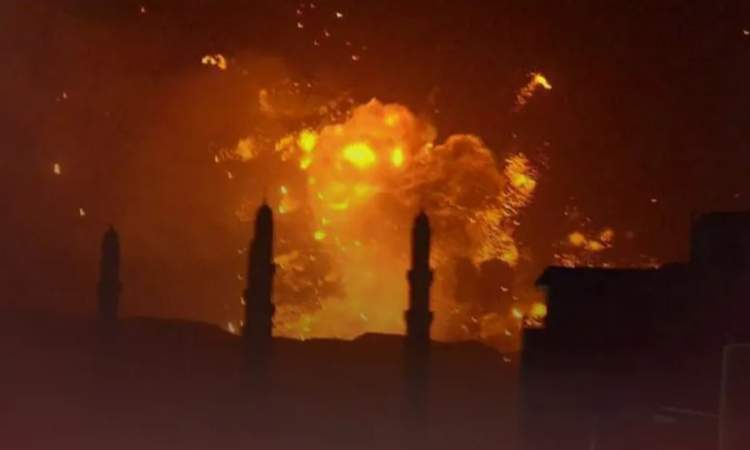 عدوان امريكي يستهدف 5 مناطق بصنعاء