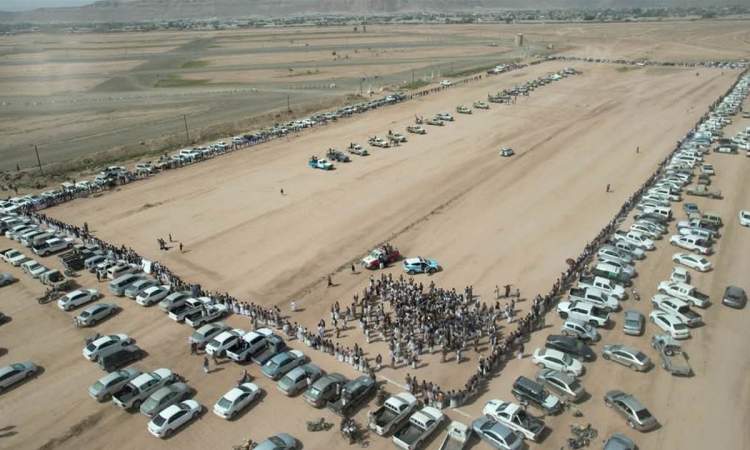 صعدة: لقاء قبلي مسلح في سحار إعلاناً للنفير العام لنصرة لغزة