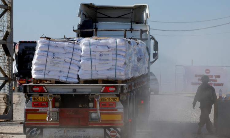الأورومتوسطي يصف موضوع ادخال المساعدات لغز بالمشهد الدعائي