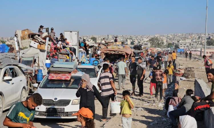 العدو الصهيوني يصدر “أوامر إخلاء” جديدة في خان يونس