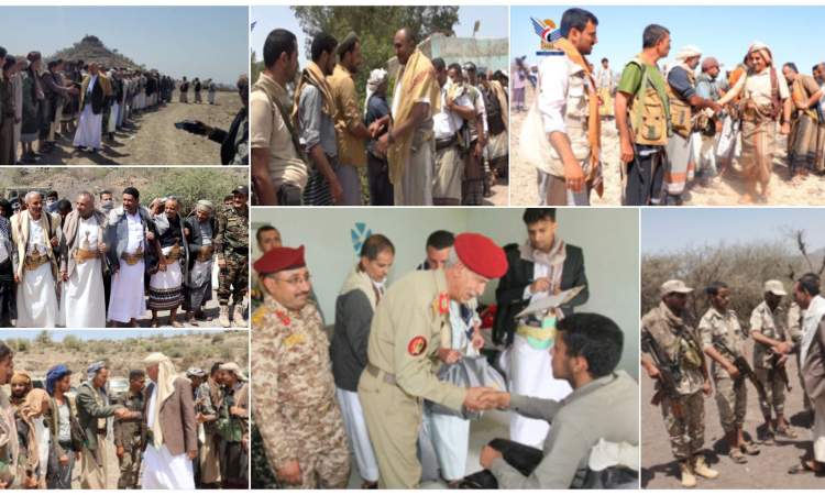 تواصل الفعاليات والزيارات العيدية للجرحى وللجبهات