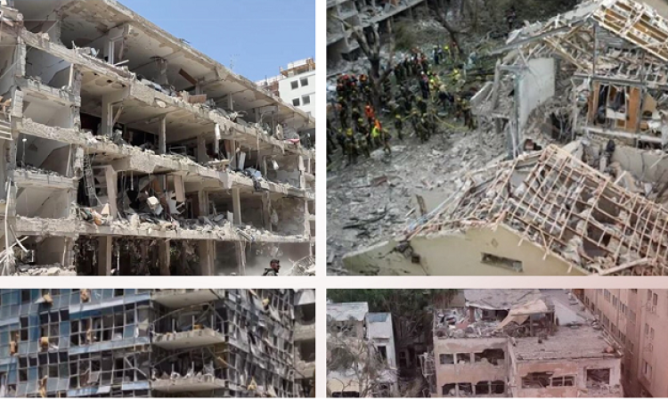 شاهد كيف حولت صواريخ ايران يافا المحتلة الى مدينة خاوية