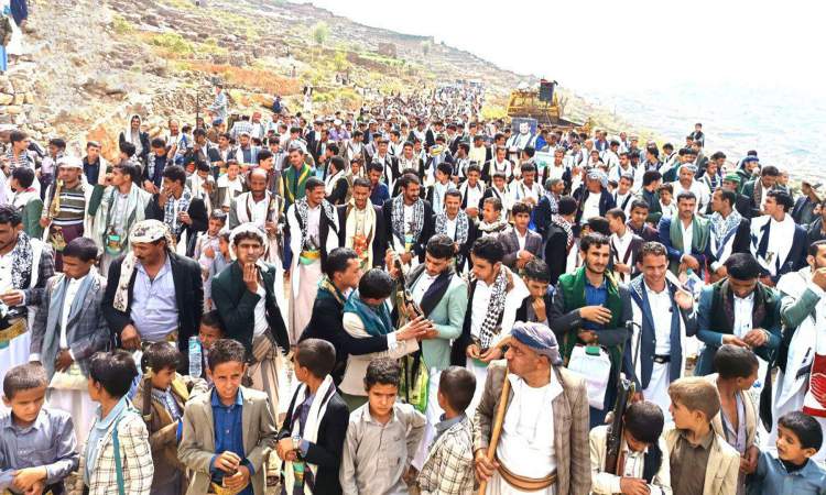 240 مسيرة حاشدة في حجة تبارك انتصار إيران وتؤكد الثبات مع غزة