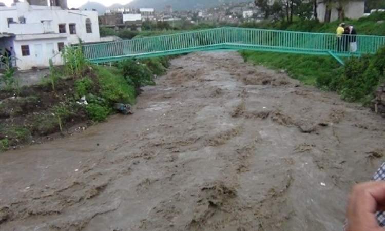 إب تسجل اعلى نسبة في كمية الامطار ب 40.3ملم