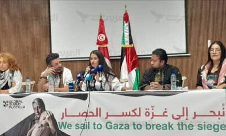 أسطول عالمي يضم 50 سفينة يستعد للابحار نحو غزة 