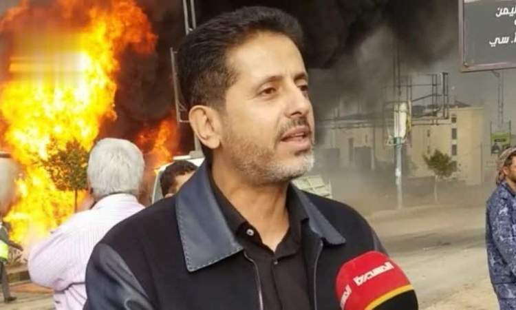 وزير الإعلام من مسرح الجريمة بمحطة شركة النفط .. "اليمن حاضر للرد" 