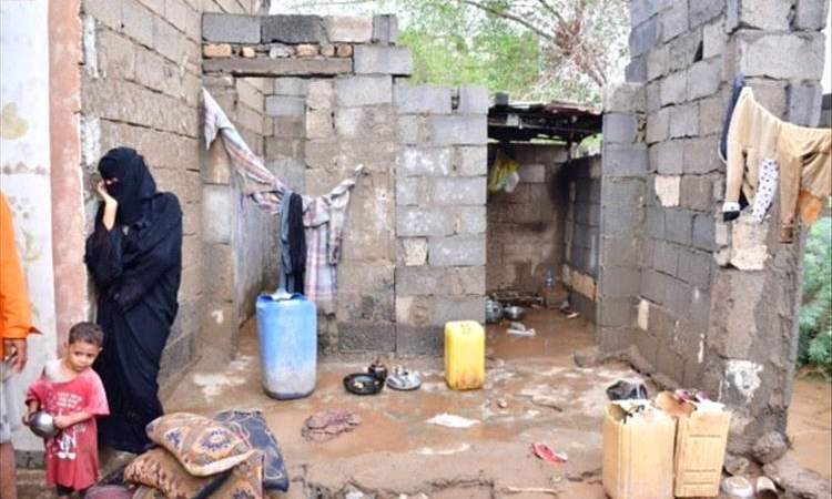 تقرير أممي: وفاة وإصابة 170 شخصًا جراء السيول في اليمن