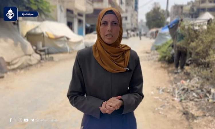 استشهاد مراسلة قناة القدس مع زوجها واطفالها