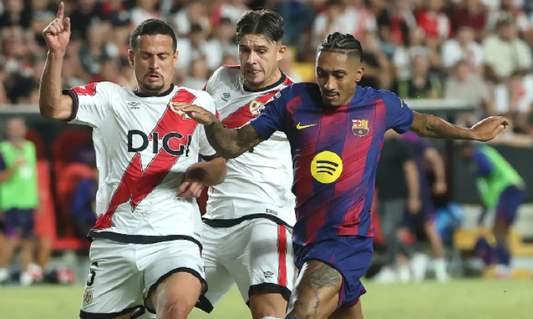 برشلونة يسقط في فخ رايو فاليكانو