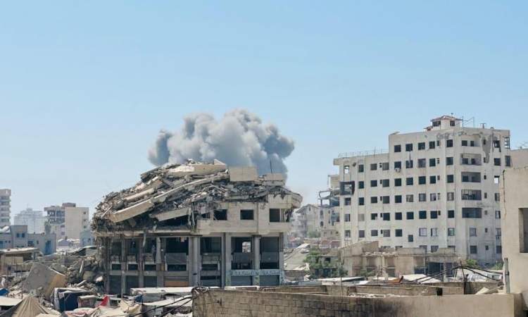 العدو الصهيوني يرتكب مجزرةً وحشيَّةً في غزة 