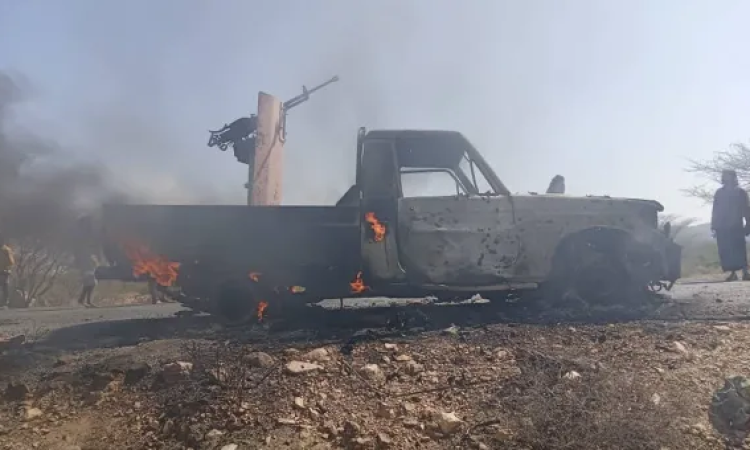 مقتل واصابة 15جنديا مرتزقا بانفجارطقم في ابين