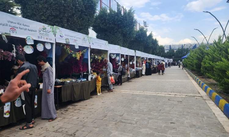 7 جمعيات تعاونية تشارك في "مهرجان خيرات اليمن"