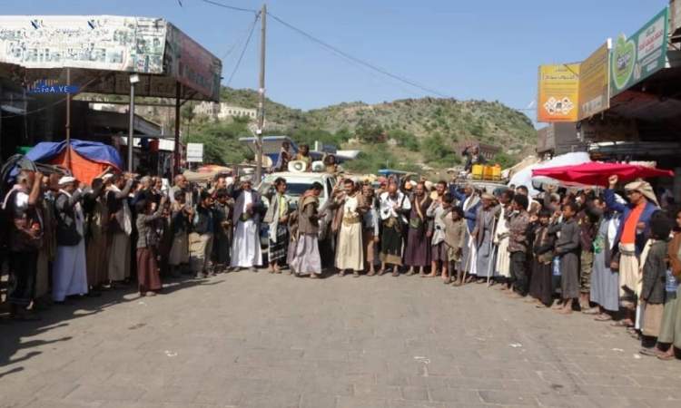 300 تظاهرة شعبية بصنعاء ترفض المؤامرة الصهيوأمريكية على القضية الفلسطينية