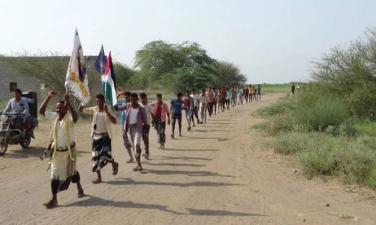 مسيران لـ 250 من خريجي دورات "طوفان الأقصى" في الزيدية والسخنة بالحديدة