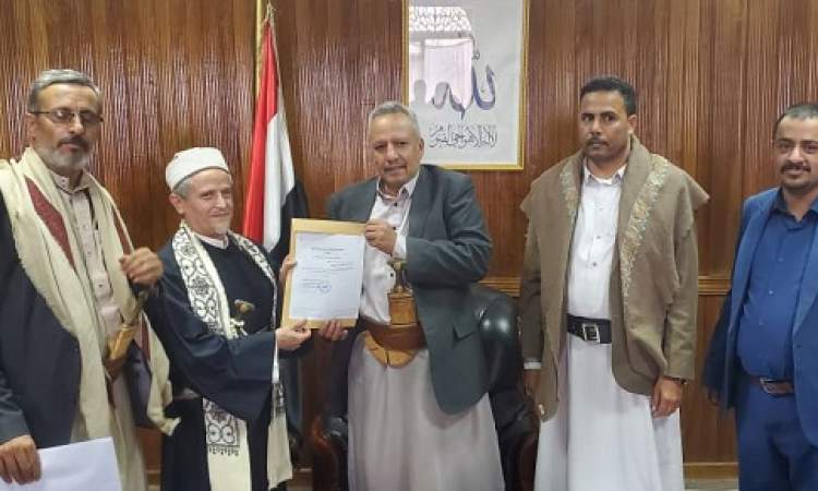 هيئة مكافحة الفساد تتسلم إقرار رئيس هيئة رفع المظالم بمكتب رئاسة الجمهورية