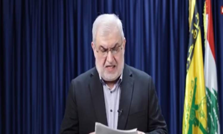 النائب رعد: أمن لبنان لا يتحقق بتلبية شروط العدو بل بإجباره على وقف العدوان