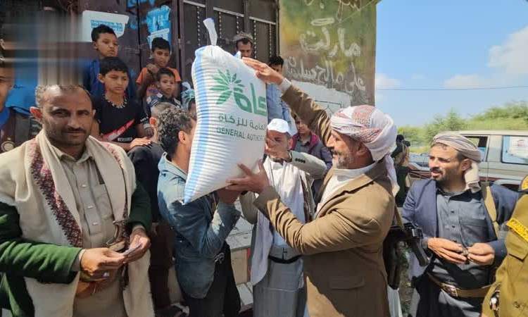 الزكاة تدشن تحصيل وصرف زكاة الحبوب في جبل المحويت