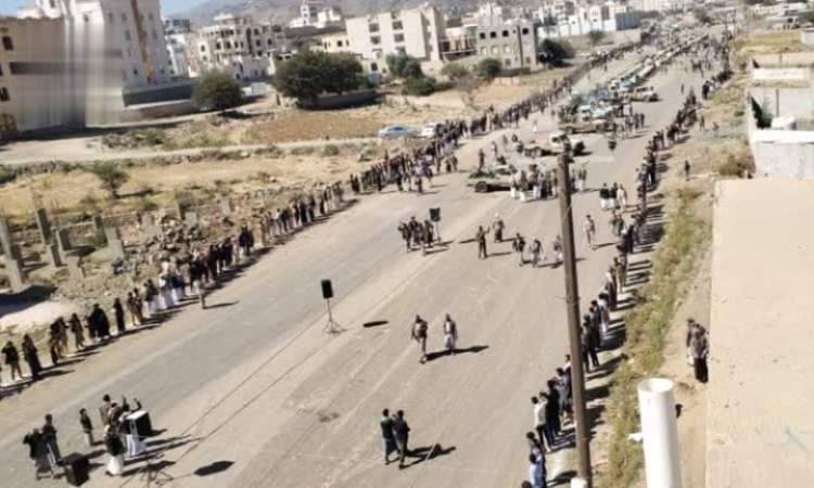 وقفة قبلية لأبناء صنعاء الجديدة تأكيداً على استمرار التعبئة