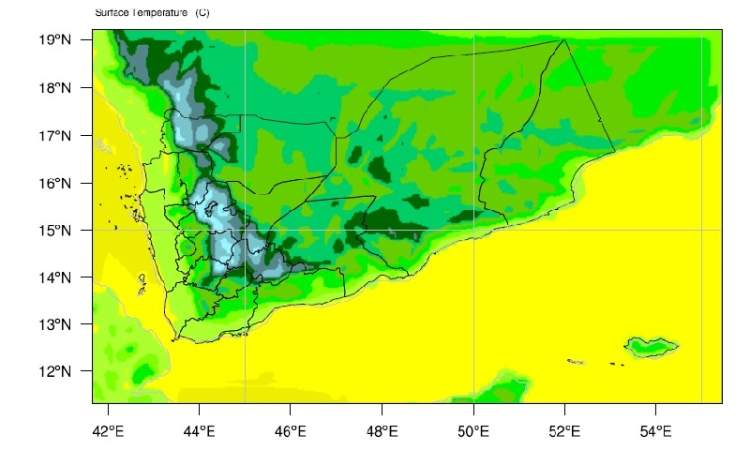 تنبيه من الصقيع وتدني الحرارة بالمرتفعات
