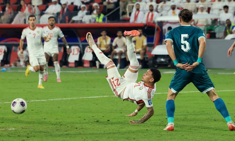 تعادل الامارات مع العراق في ذهاب ملحق المونديال