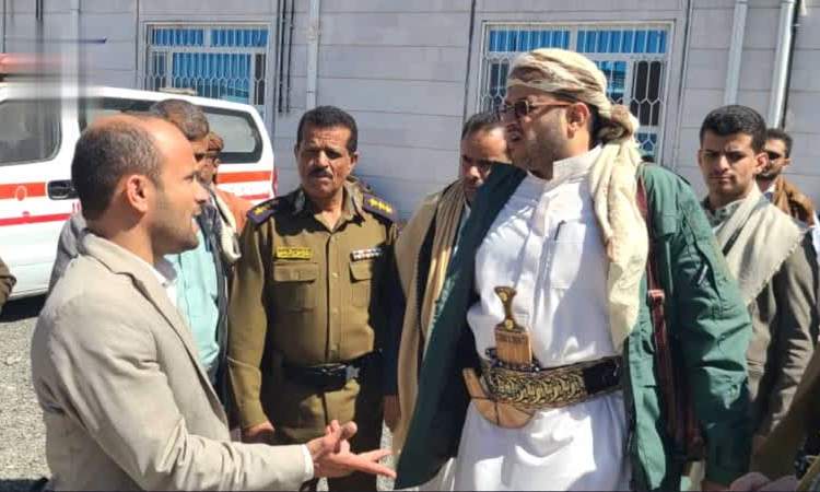 المساوى يفتتح عدداً من الأقسام الجديدة في مستشفى تعز العام