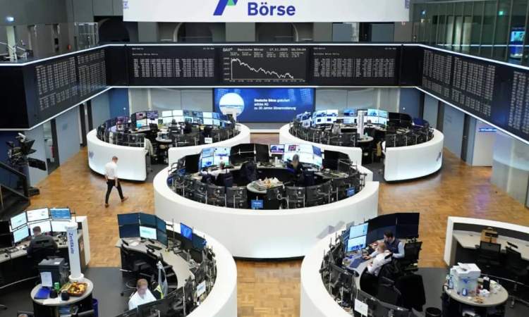 الأسهم الأوروبية تتراجع إلى أدنى مستوى لها في أسبوع