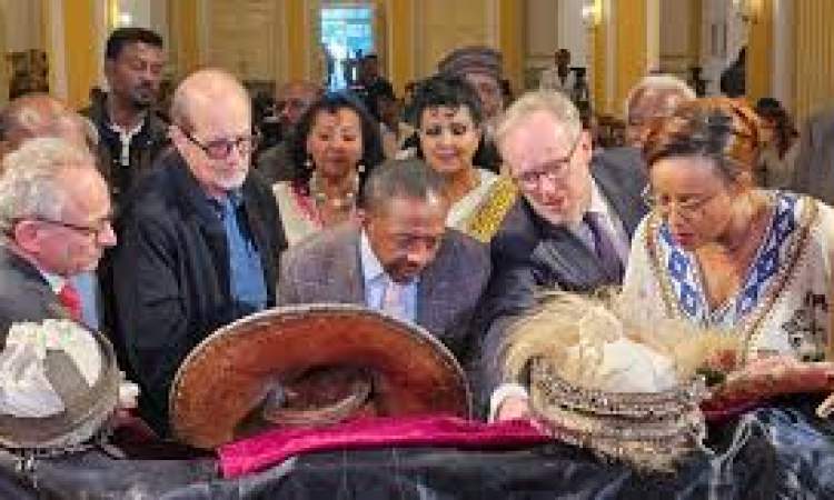 مراسم رسمية في أديس أبابا لاستقبال الكنوز المستردة