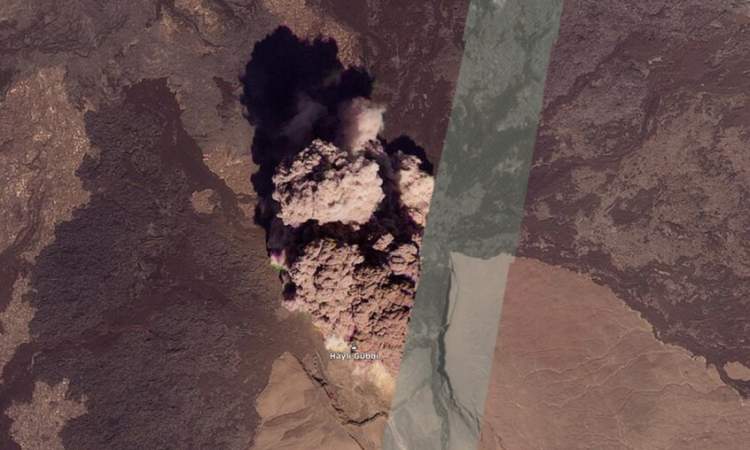 تحديد موعد انتهاء السحب البركانية من اليمن