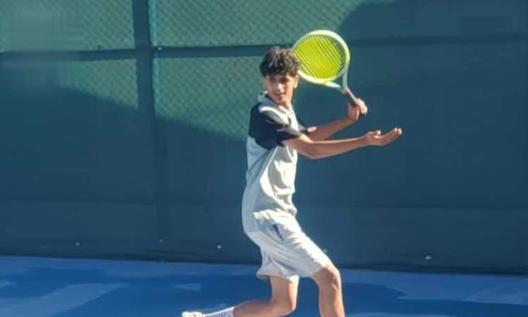 تواصل منافسات البطولة المفتوحة لفردي تنس الميدان